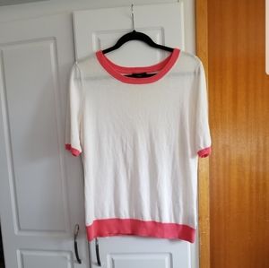 👙Attitude short sleeved knit sweater